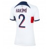 Paris Saint-Germain Achraf Hakimi #2 Bortatröja Dam 2023-24 Korta ärmar